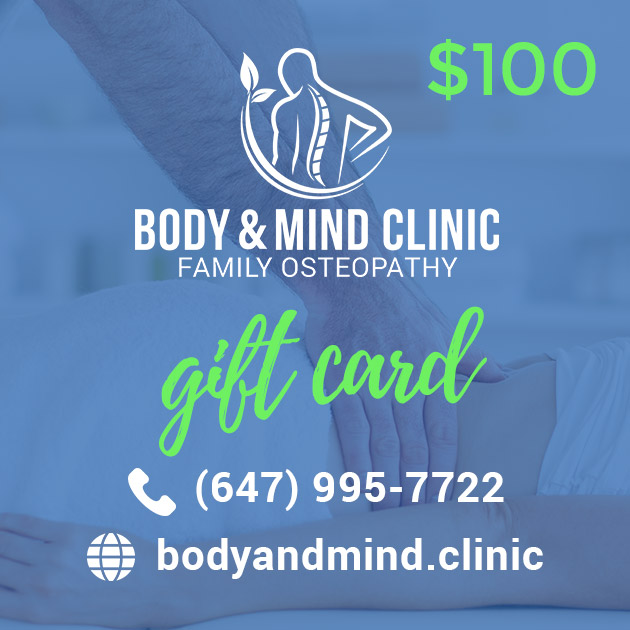 Osteopathy Massage Gift Card 100 Osteopathy Massage Gift Card 100